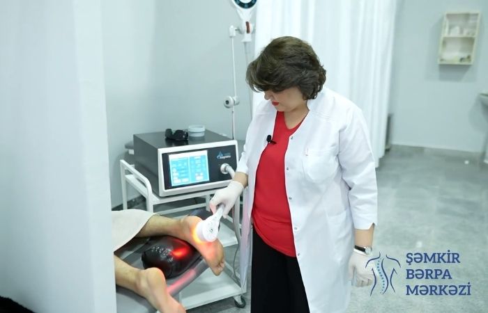 Fizioterapiya Seansı — Gəncə Bərpa Mərkəzi